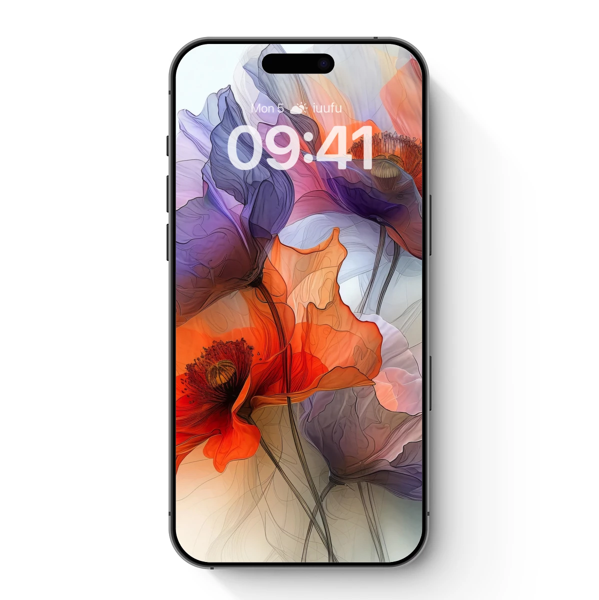 Ethereal Bloom: Translucent Petals in Abstract Harmony