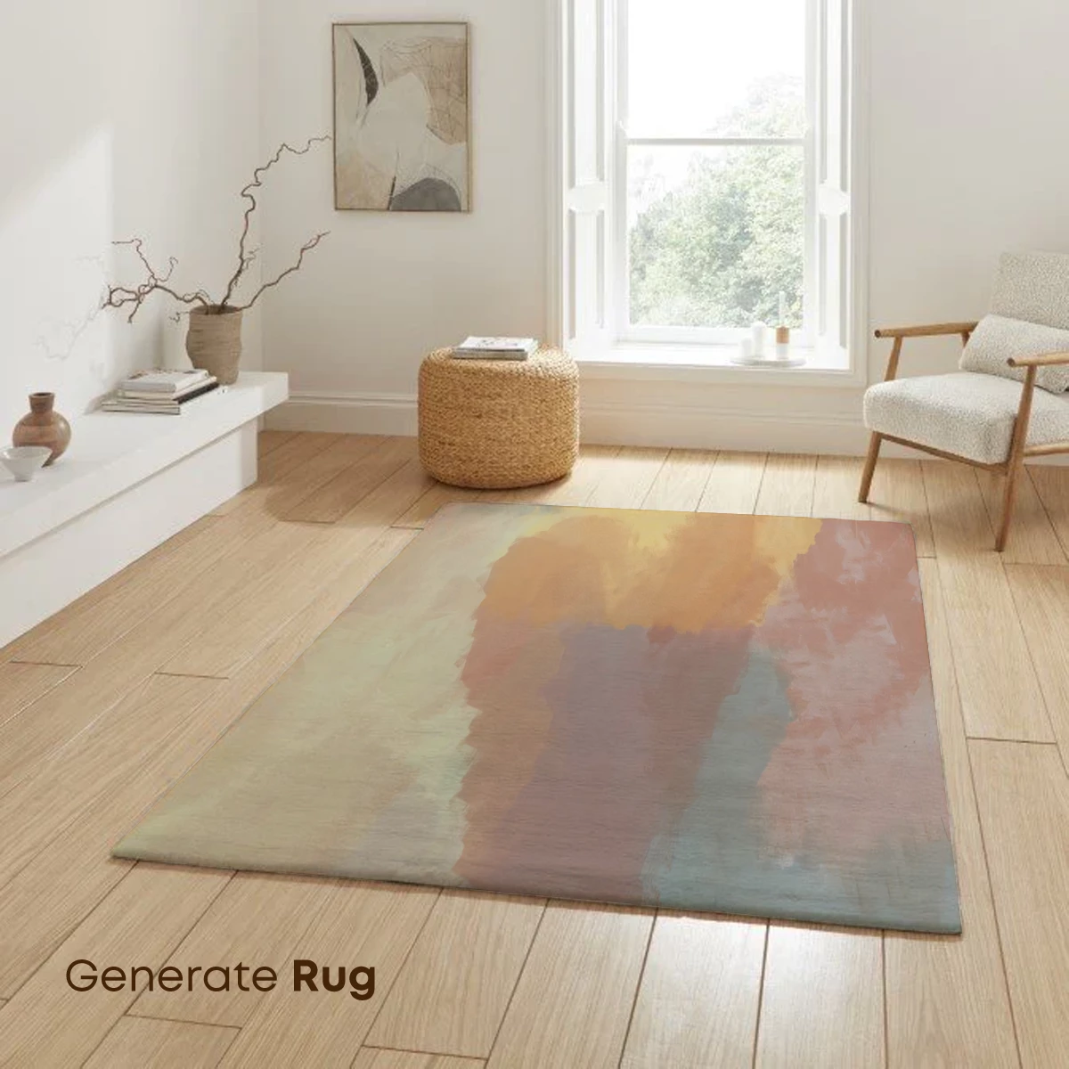 Abstract Pastel Symphony: Blended Dreamscape - Image 6