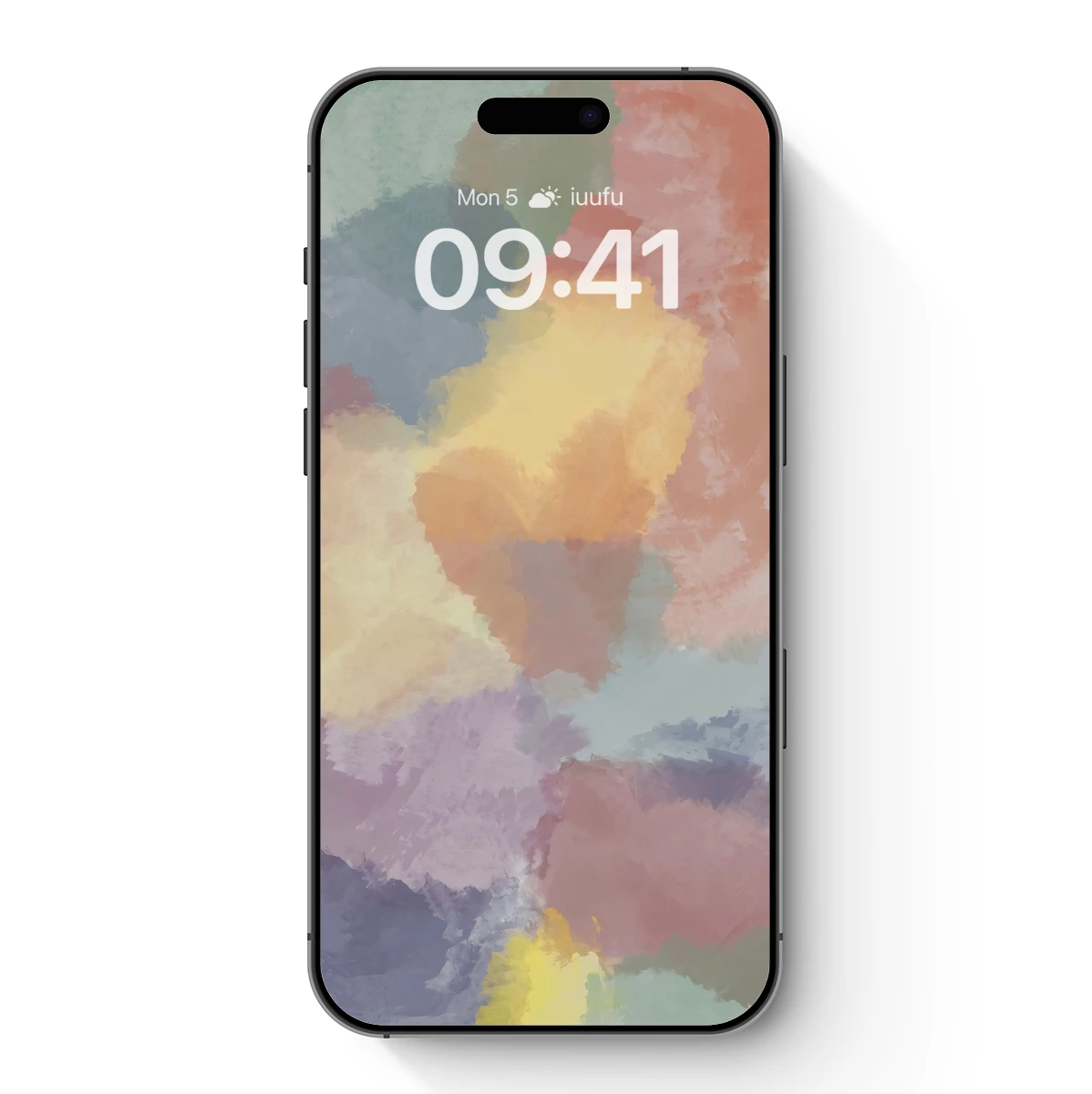 Abstract Pastel Symphony: Blended Dreamscape