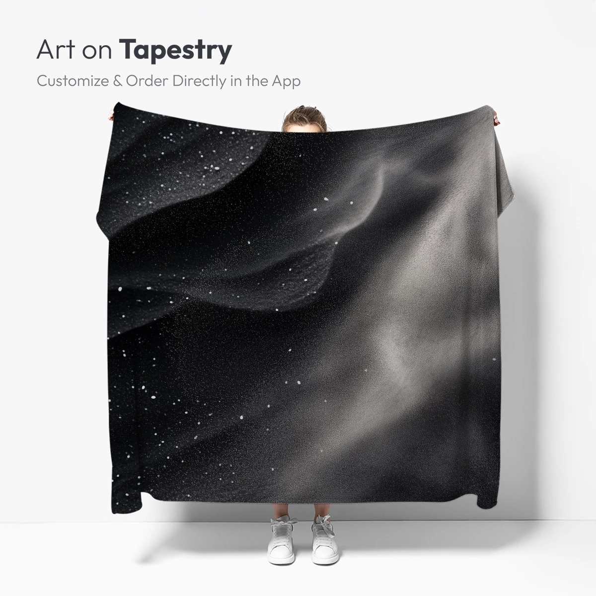 Ethereal Cosmic Veil: A Dance of Stardust and Smoke - Image 5