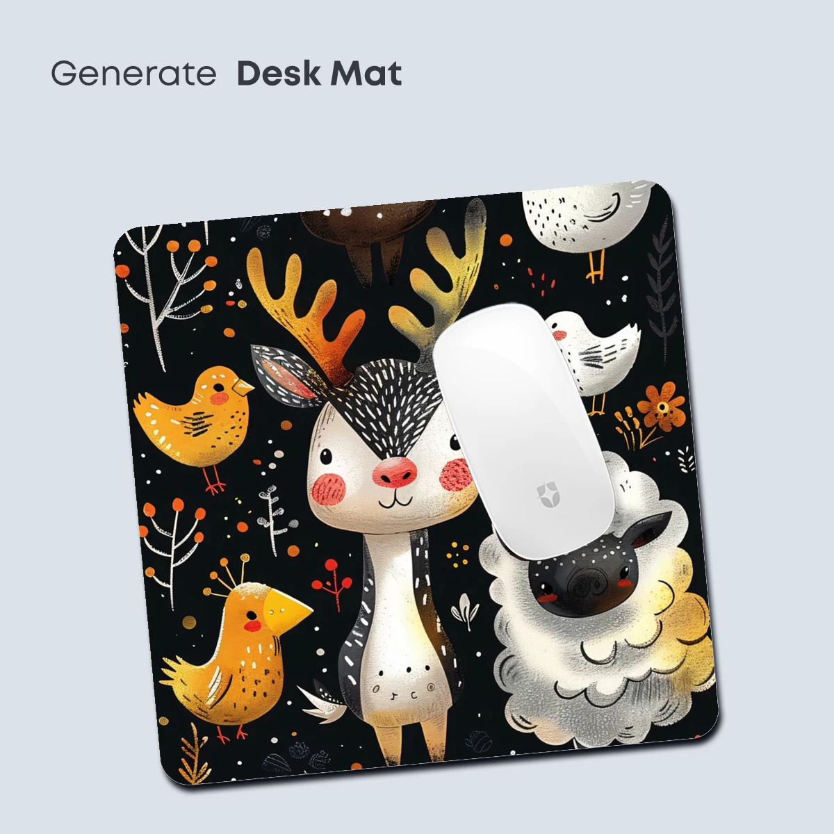 Enchanted Forest Creatures: Whimsical Wildlife Art - Image 4