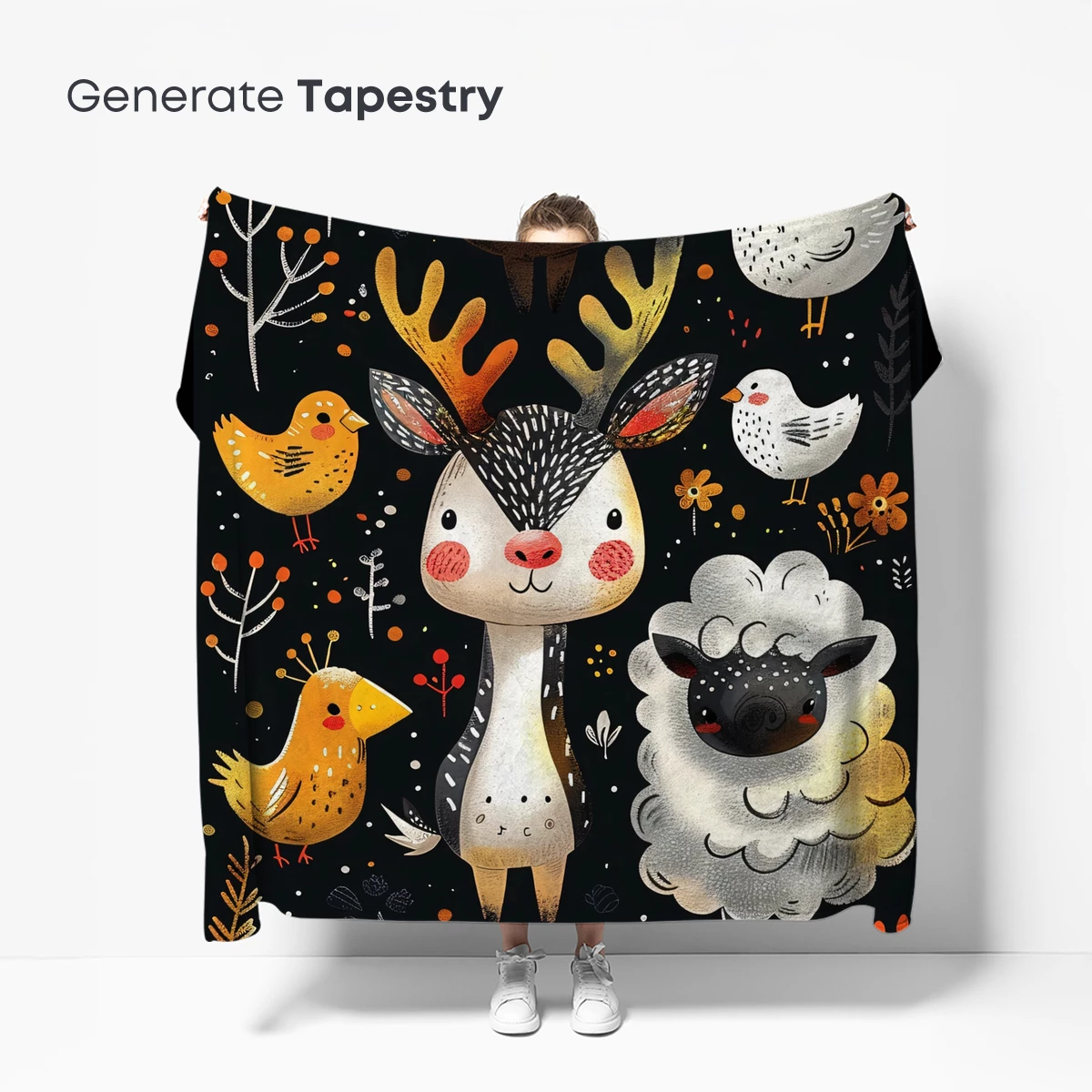 Enchanted Forest Creatures: Whimsical Wildlife Art - Image 5