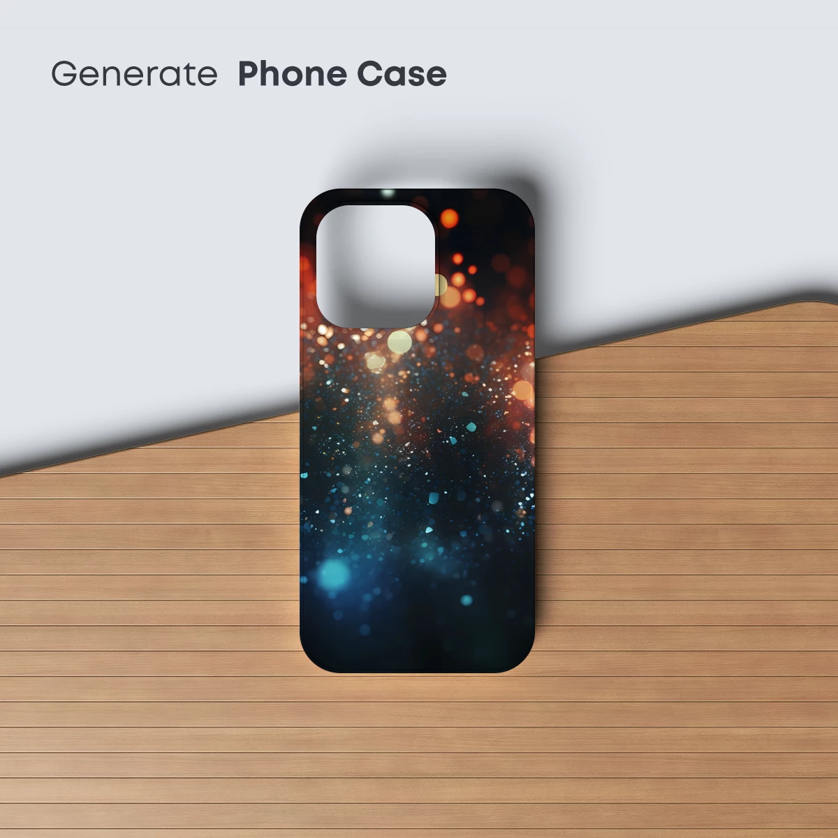 Bokeh Symphony: Celestial Dust in Warm Hues - Image 3