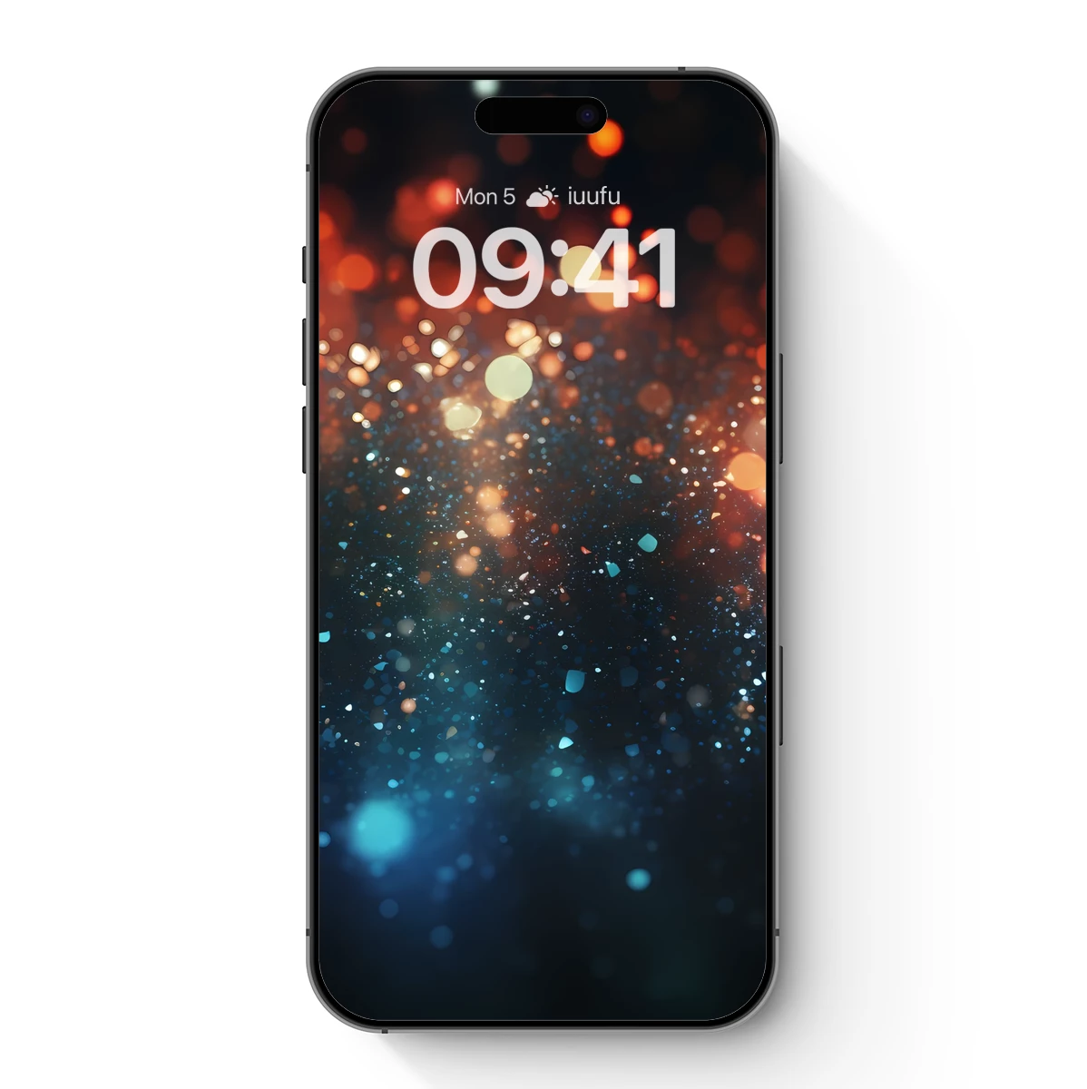 Bokeh Symphony: Celestial Dust in Warm Hues