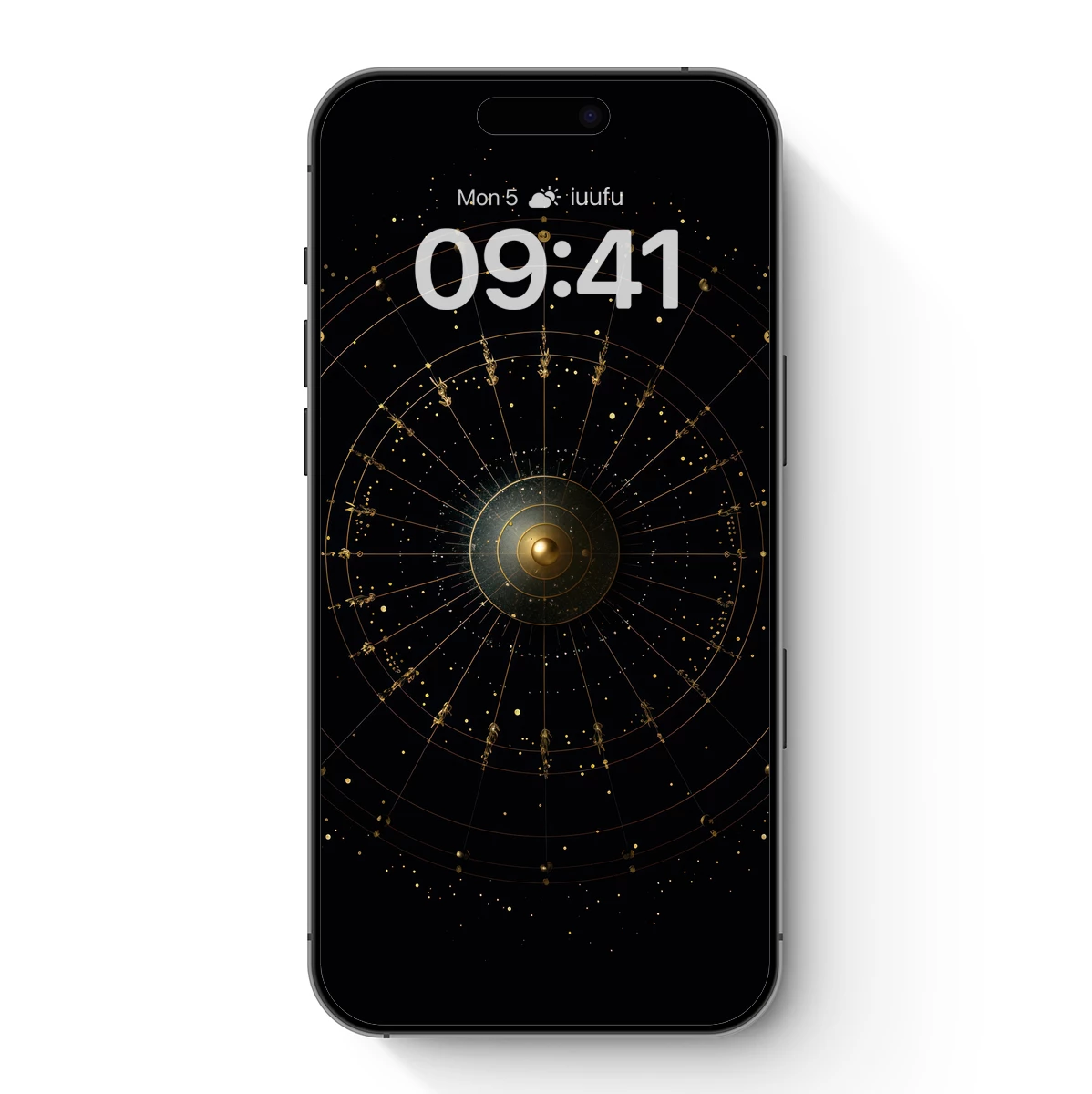 Golden Celestial Harmony: A Cosmic Ballet Golden Celestial Harmony: A Cosmic Ballet