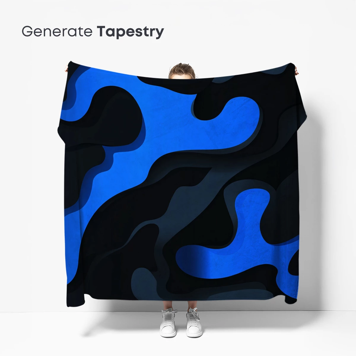 Blue Abyss: Abstract Fluid Dynamics - Image 5