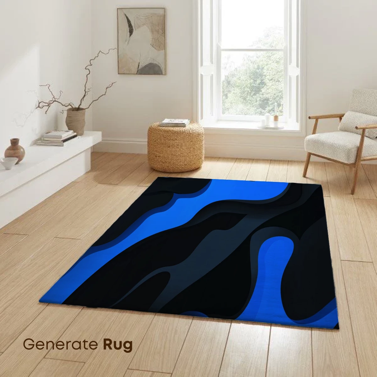 Blue Abyss: Abstract Fluid Dynamics - Image 6