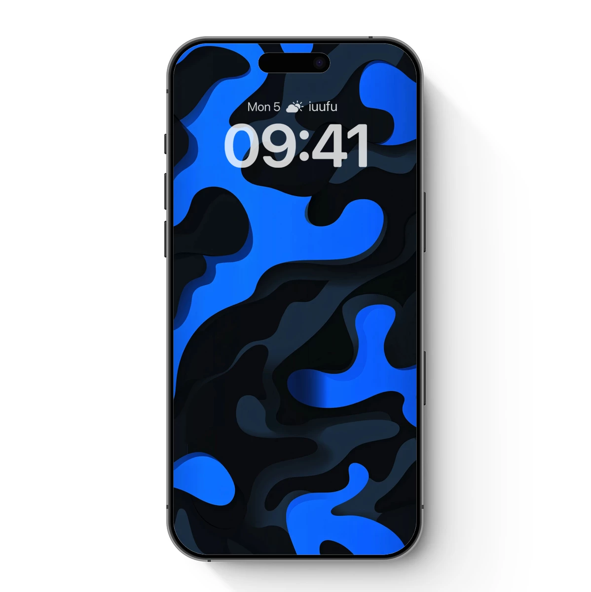 Blue Abyss: Abstract Fluid Dynamics