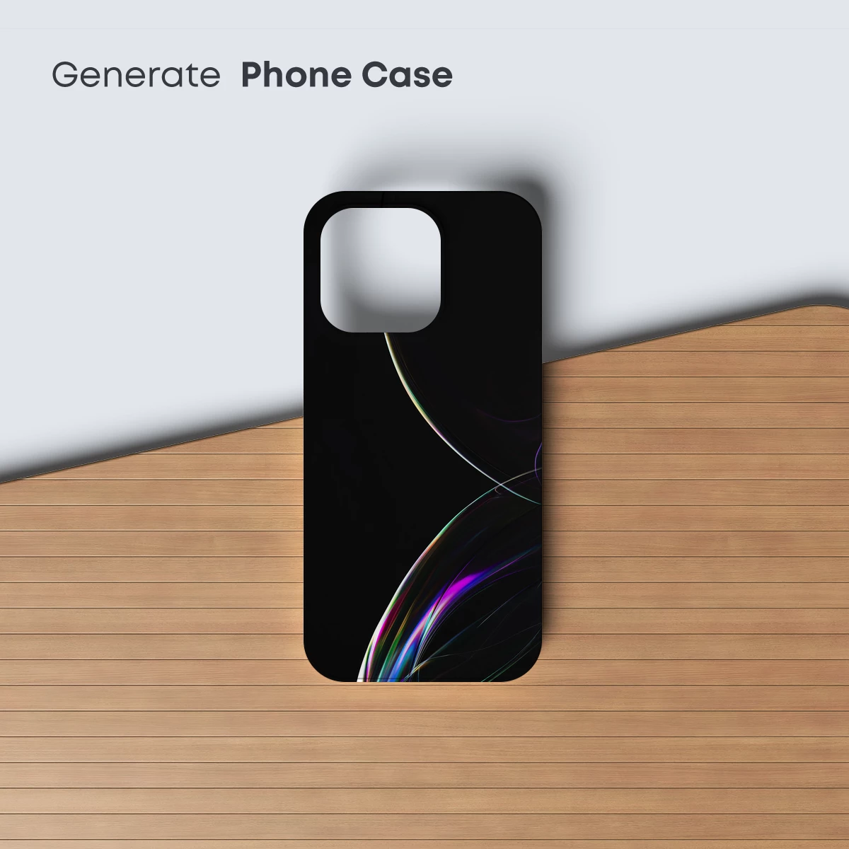 Iridescent Curve: A Symphony of Light and Shadow - Image 3