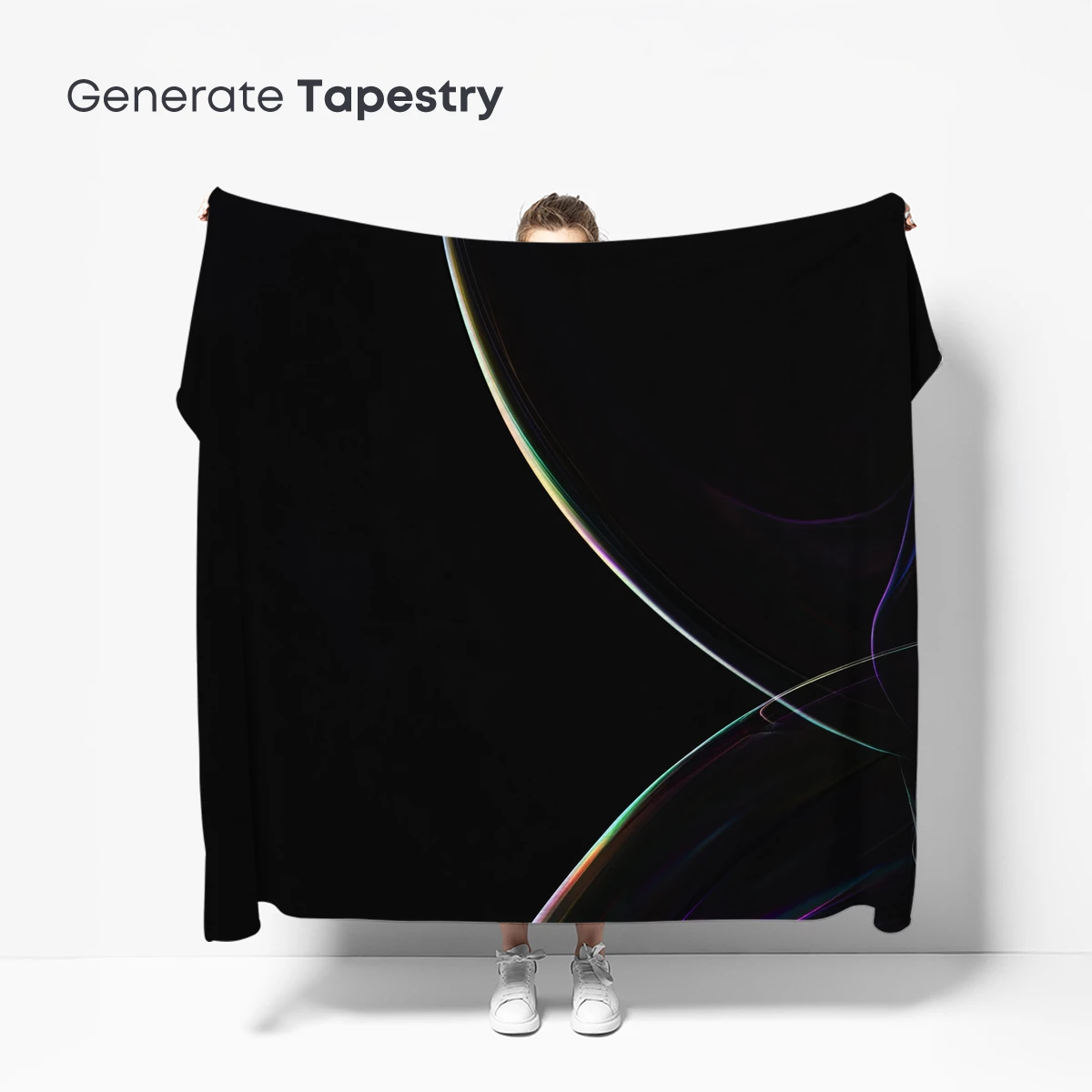 Iridescent Curve: A Symphony of Light and Shadow - Image 5