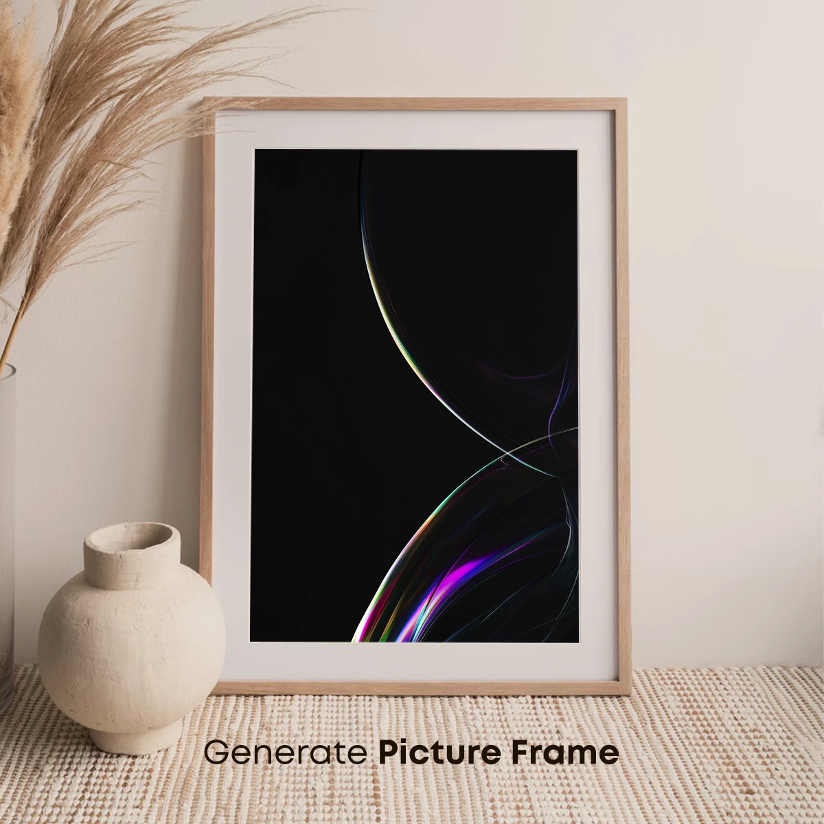 Iridescent Curve: A Symphony of Light and Shadow - Image 7