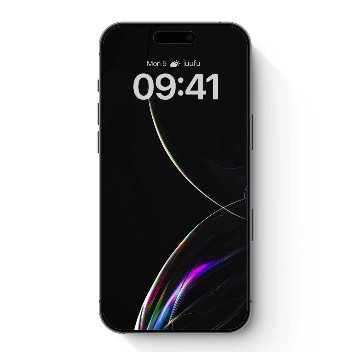 Iridescent Curve: A Symphony of Light and Shadow