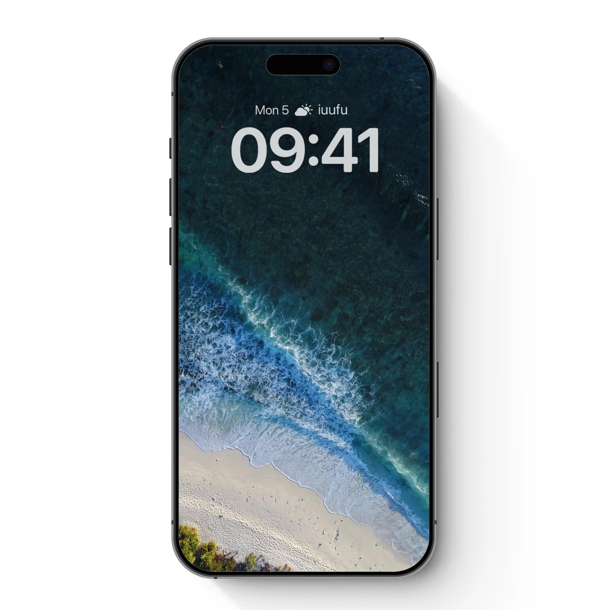 Aerial Serenity: Turquoise Waves Kiss White Sands