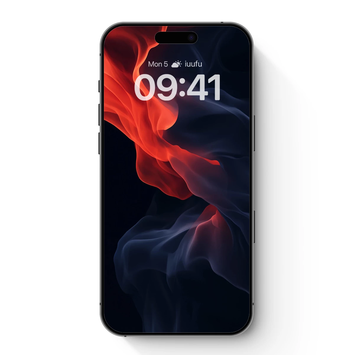 Fiery Elegance: Abstract Smoke Waves