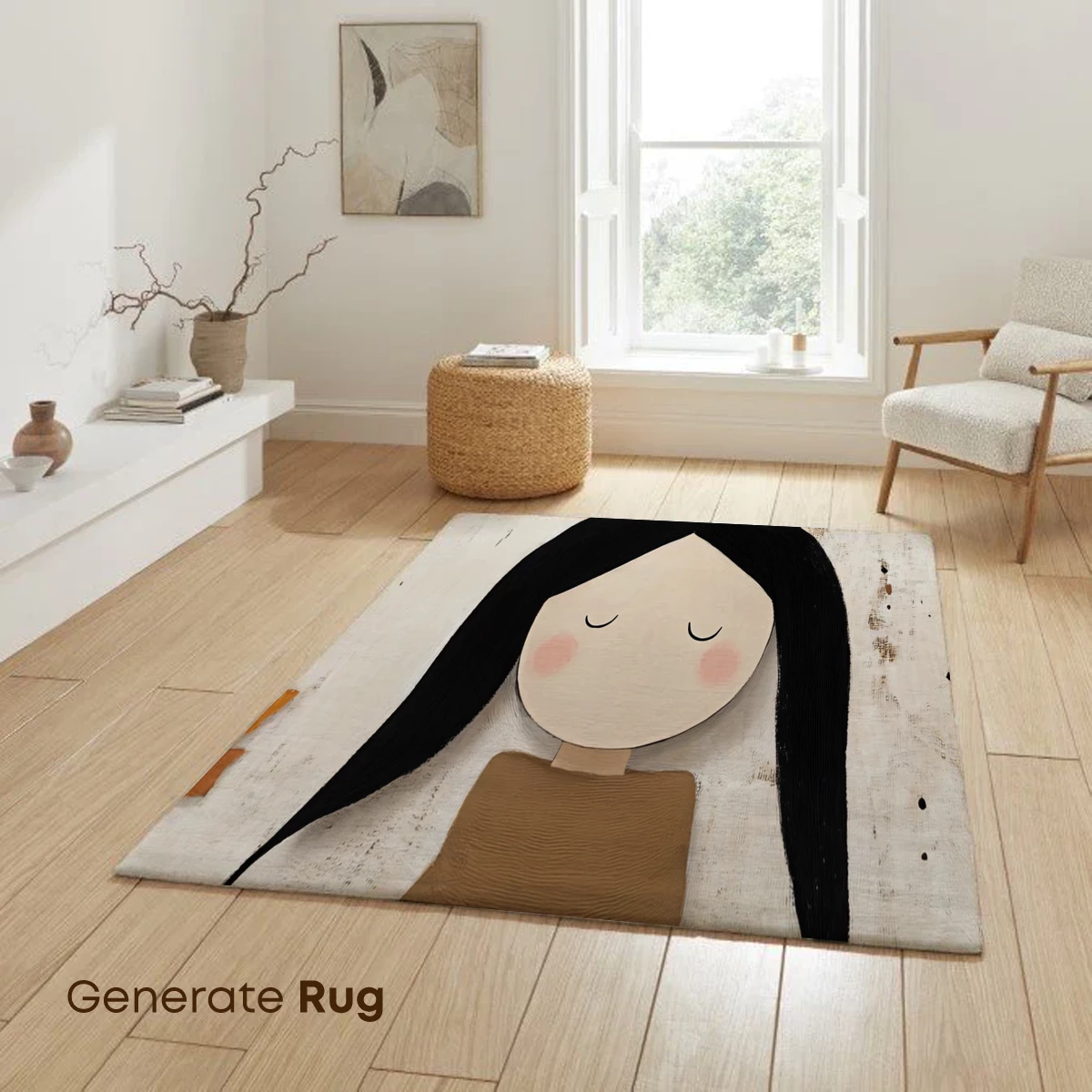 Autumn Serenity: Pumpkin Embrace - Image 6