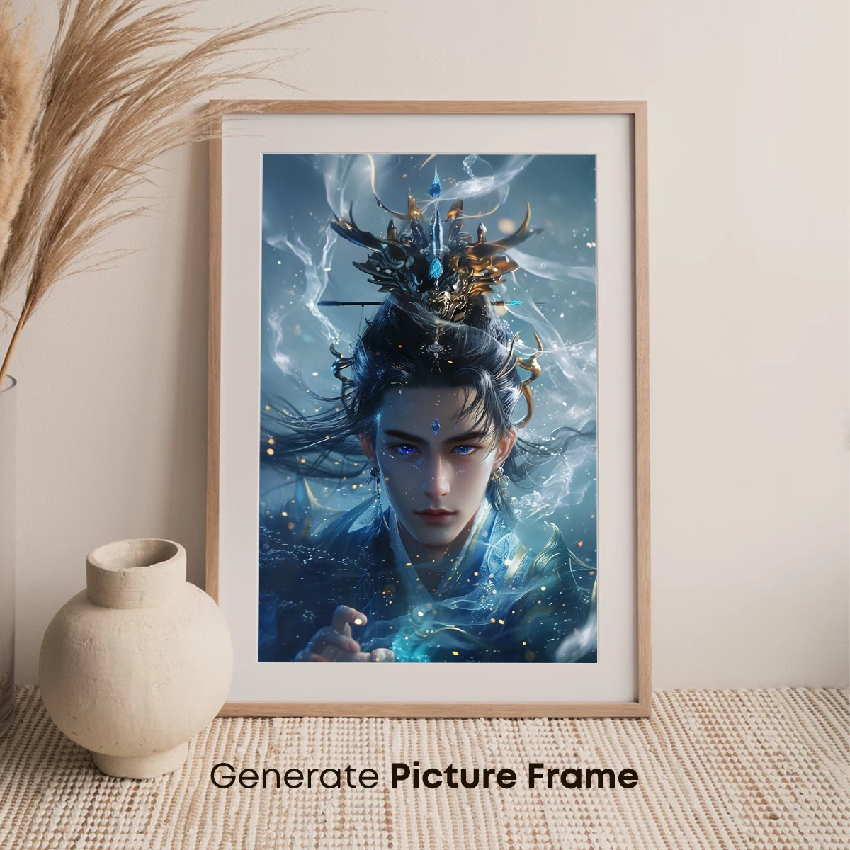 Ethereal Mage: Mystical Fantasy Portrait - Image 7