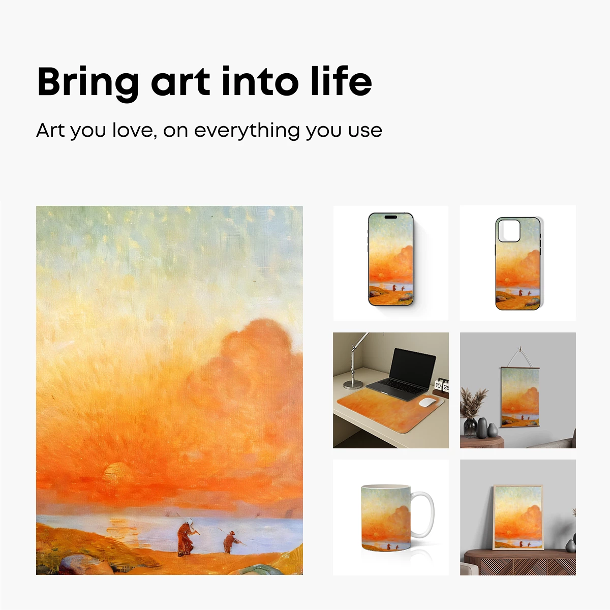 Desert Duet: Sunset Symphony - Image 2