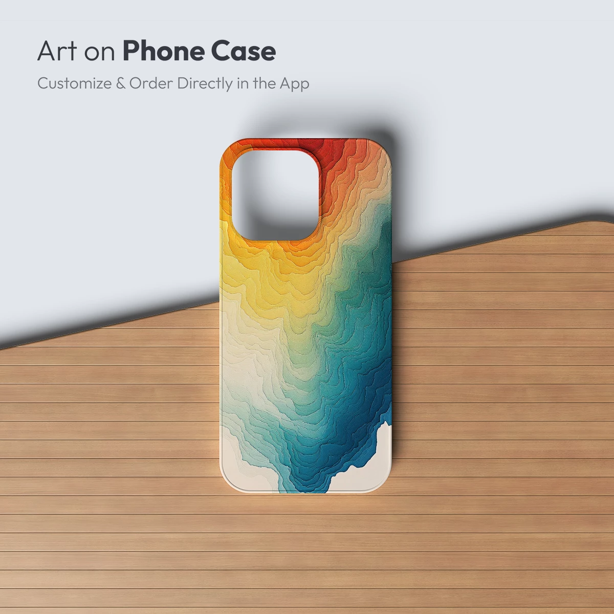 Gradient Terrain Odyssey: A Digital Topographic Symphony - Image 3