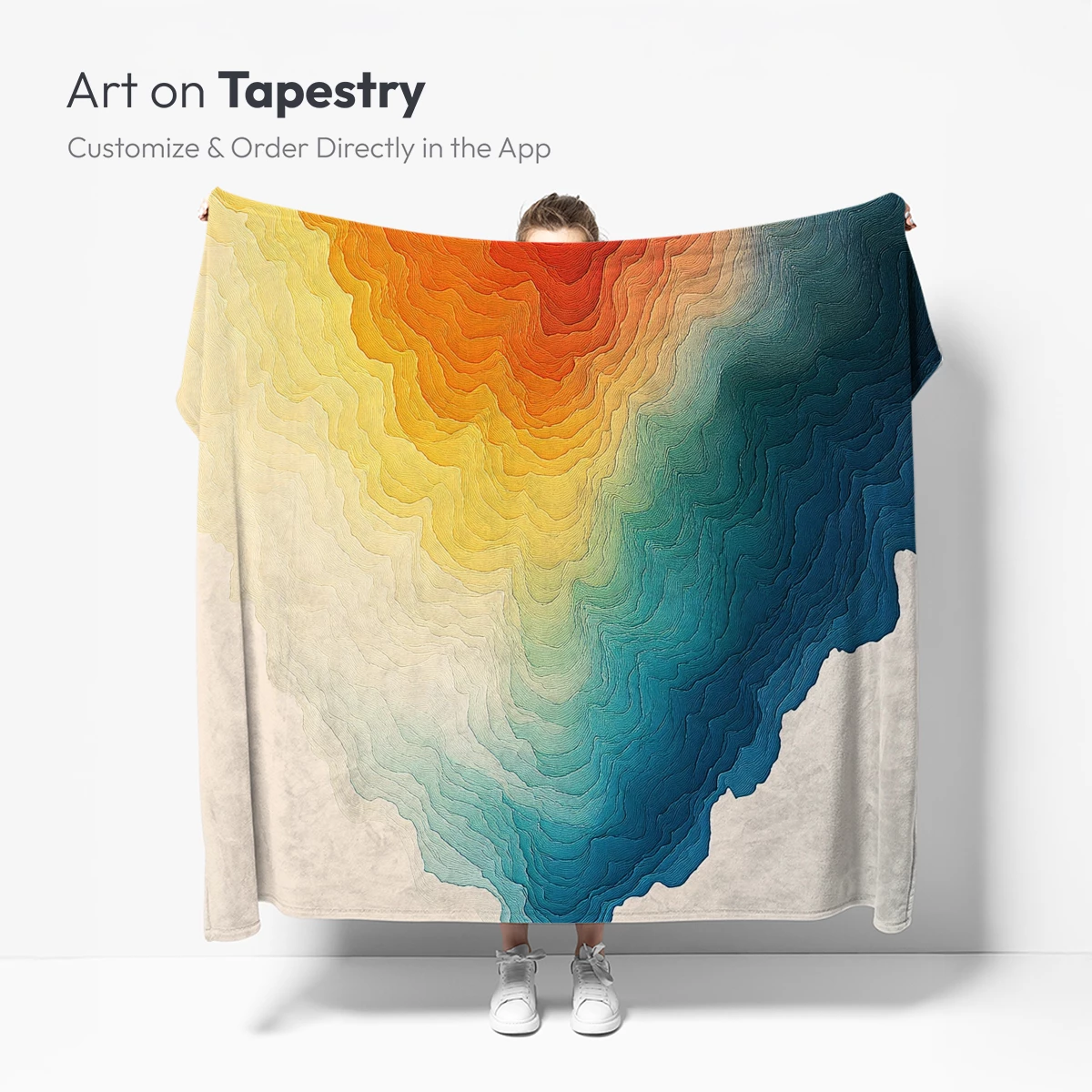 Gradient Terrain Odyssey: A Digital Topographic Symphony - Image 5