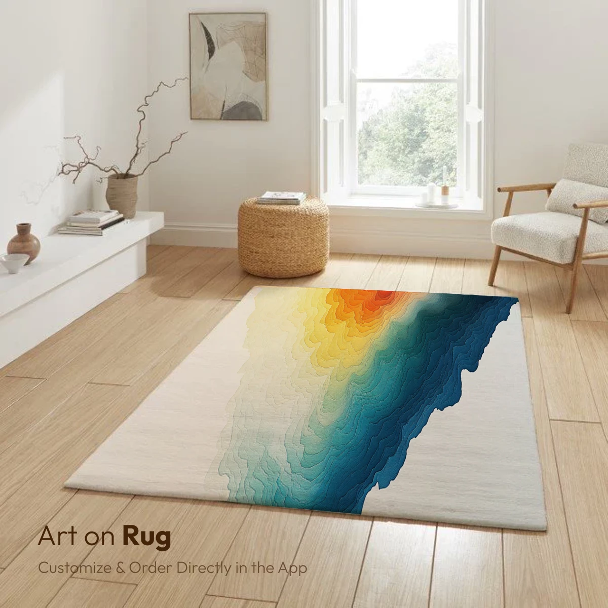 Gradient Terrain Odyssey: A Digital Topographic Symphony - Image 6