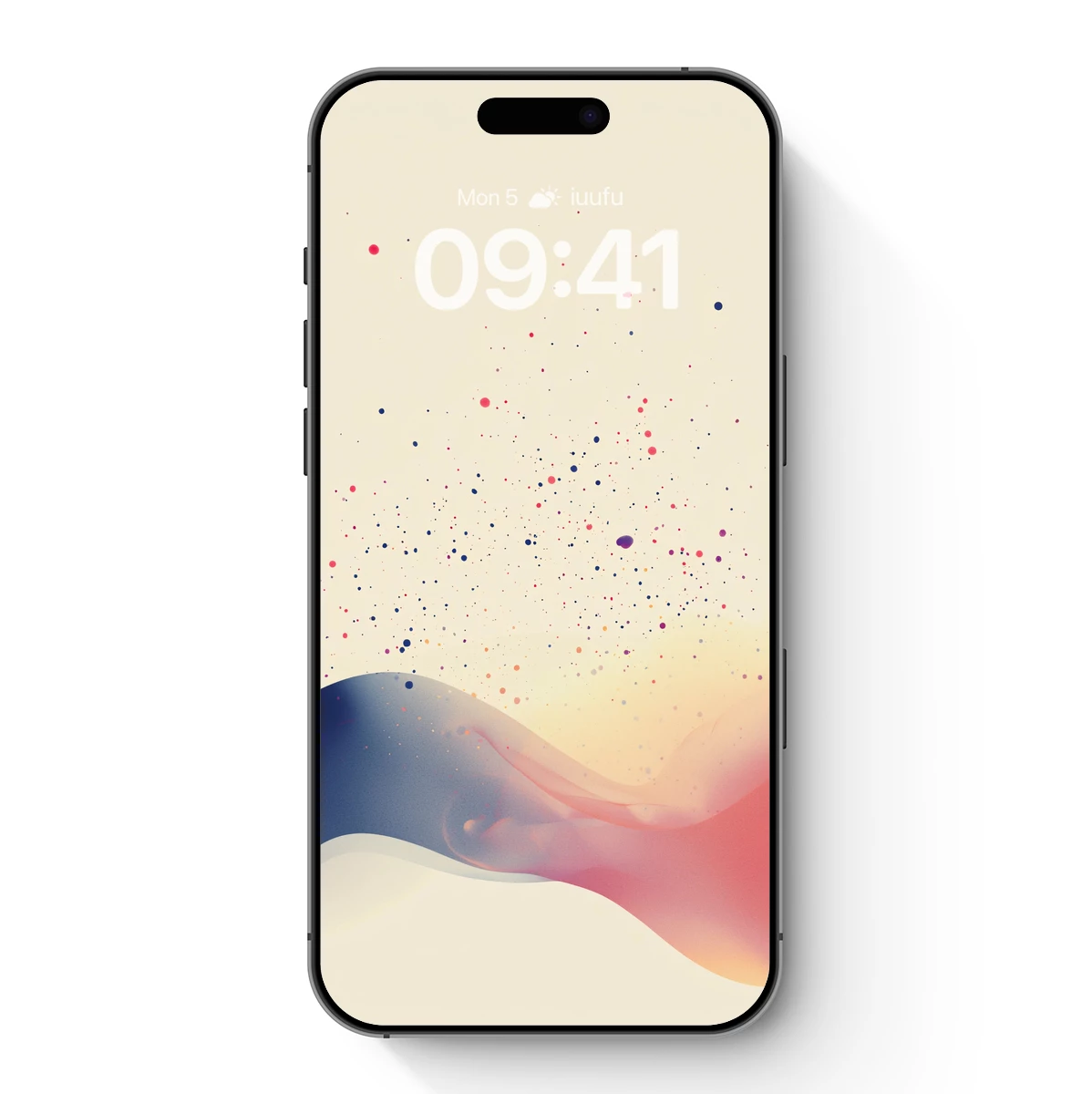 Abstract Fluidity: Color Waves and Speckles