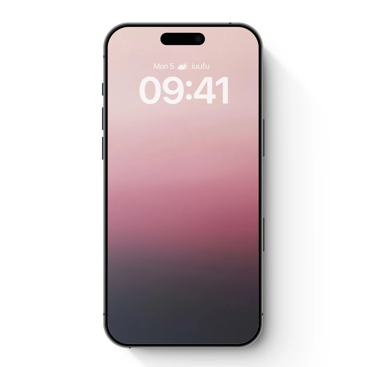 Gradient Serenity: Dawn's Embrace