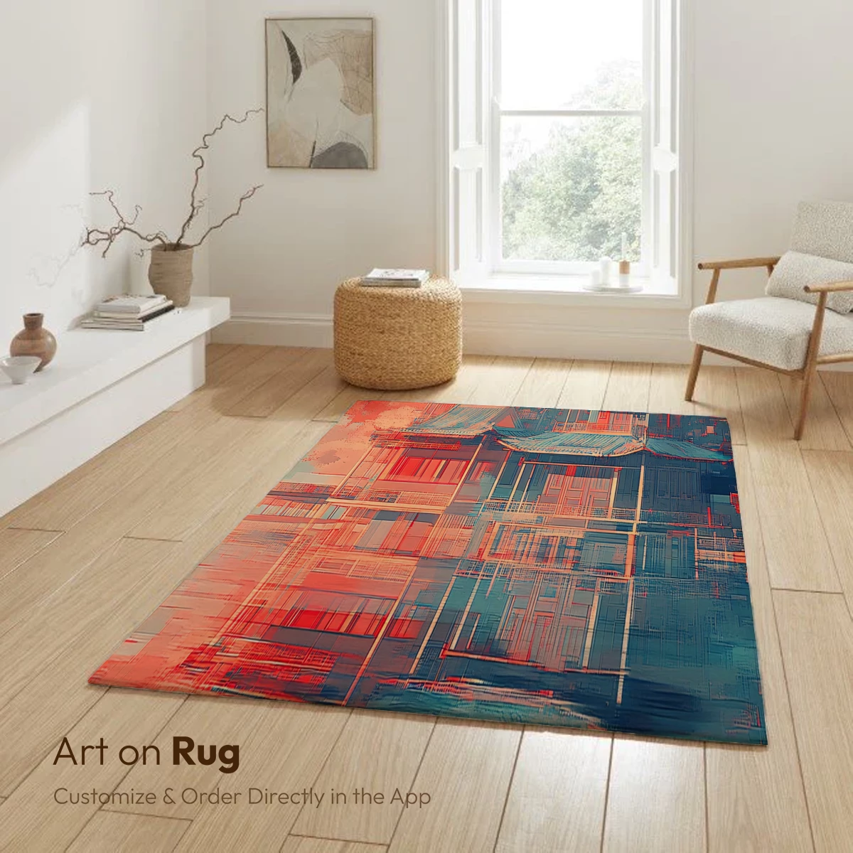 Ethereal Pagoda Reflections - Image 6