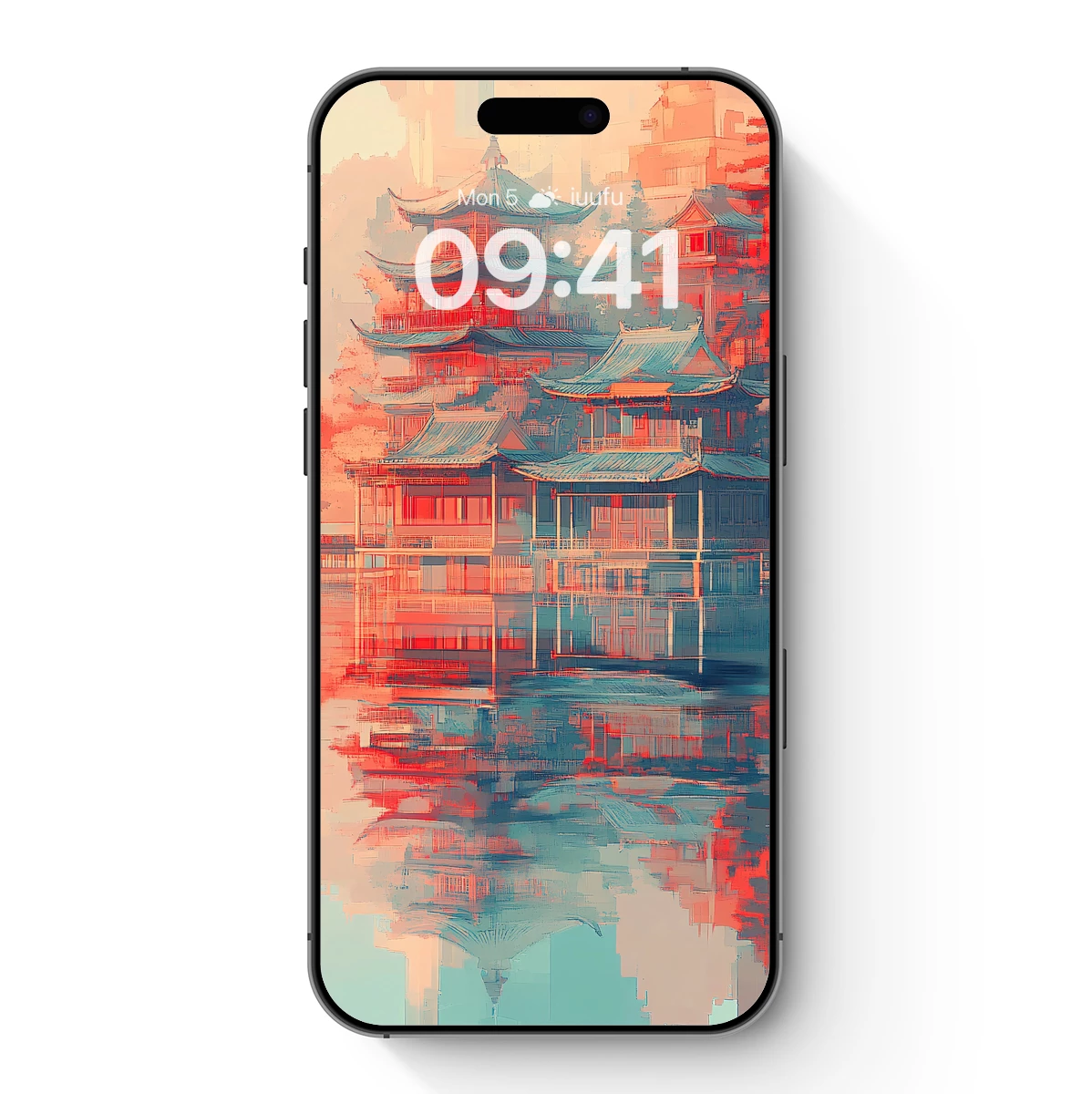 Ethereal Pagoda Reflections