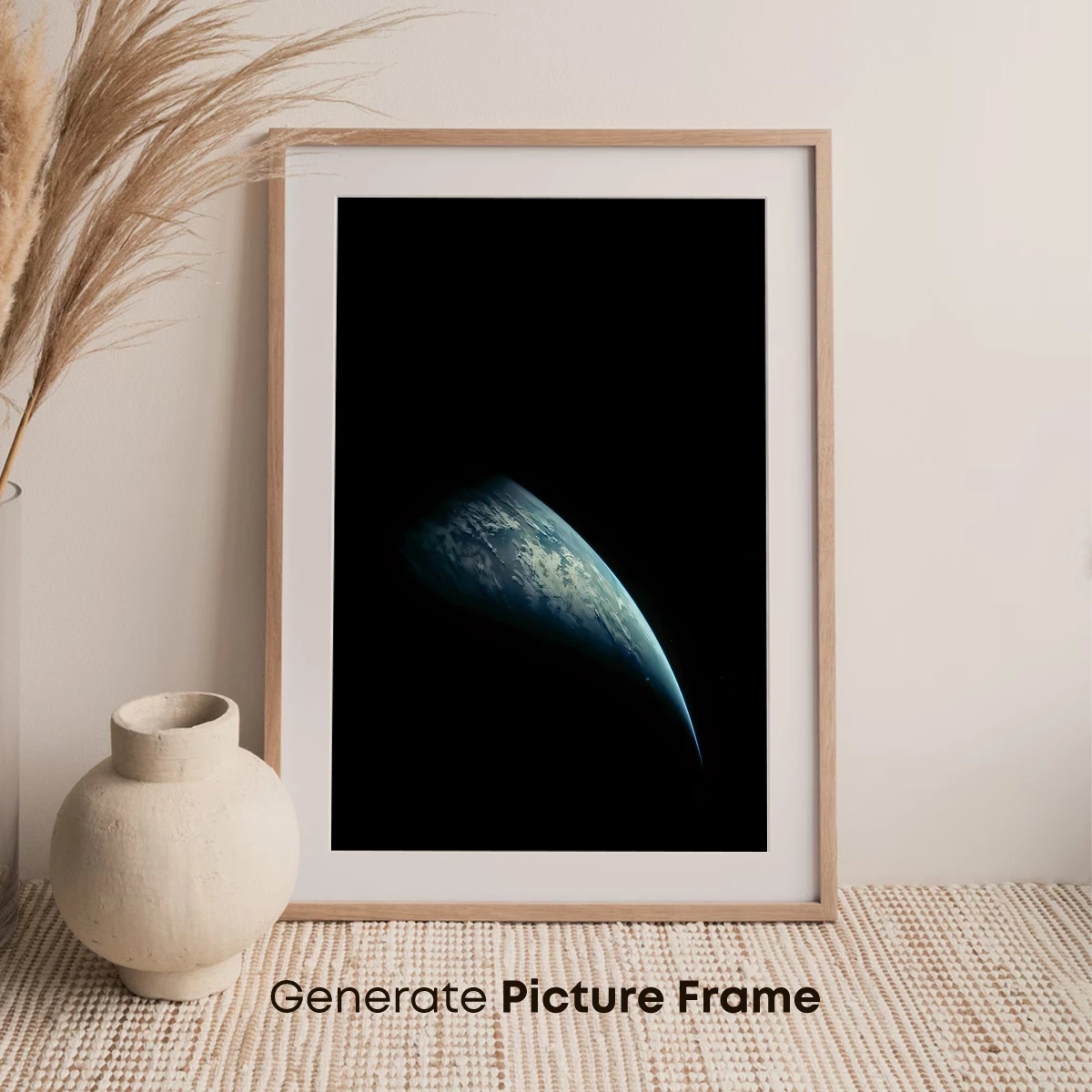 Eclipse of Serenity: Earth's Curved Horizon - Image 7