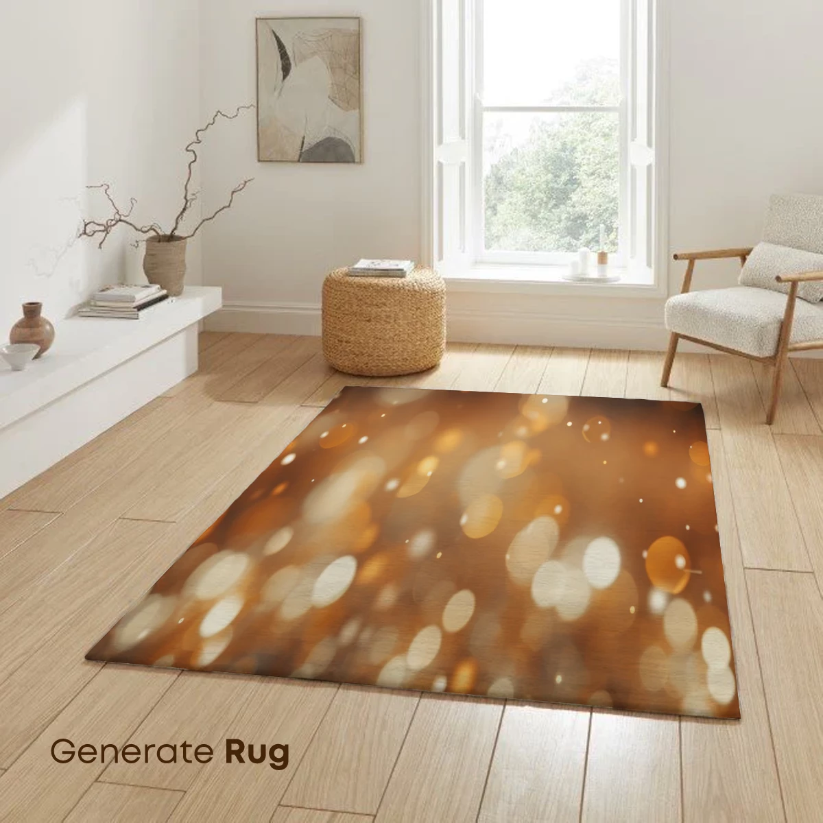 Golden Bokeh Symphony: A Radiant Dreamscape - Image 6