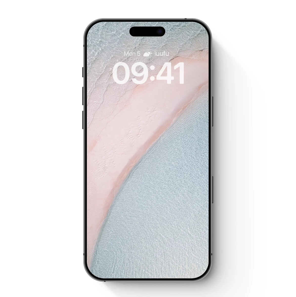 Aqua Embrace: Sandbar's Gentle Curve