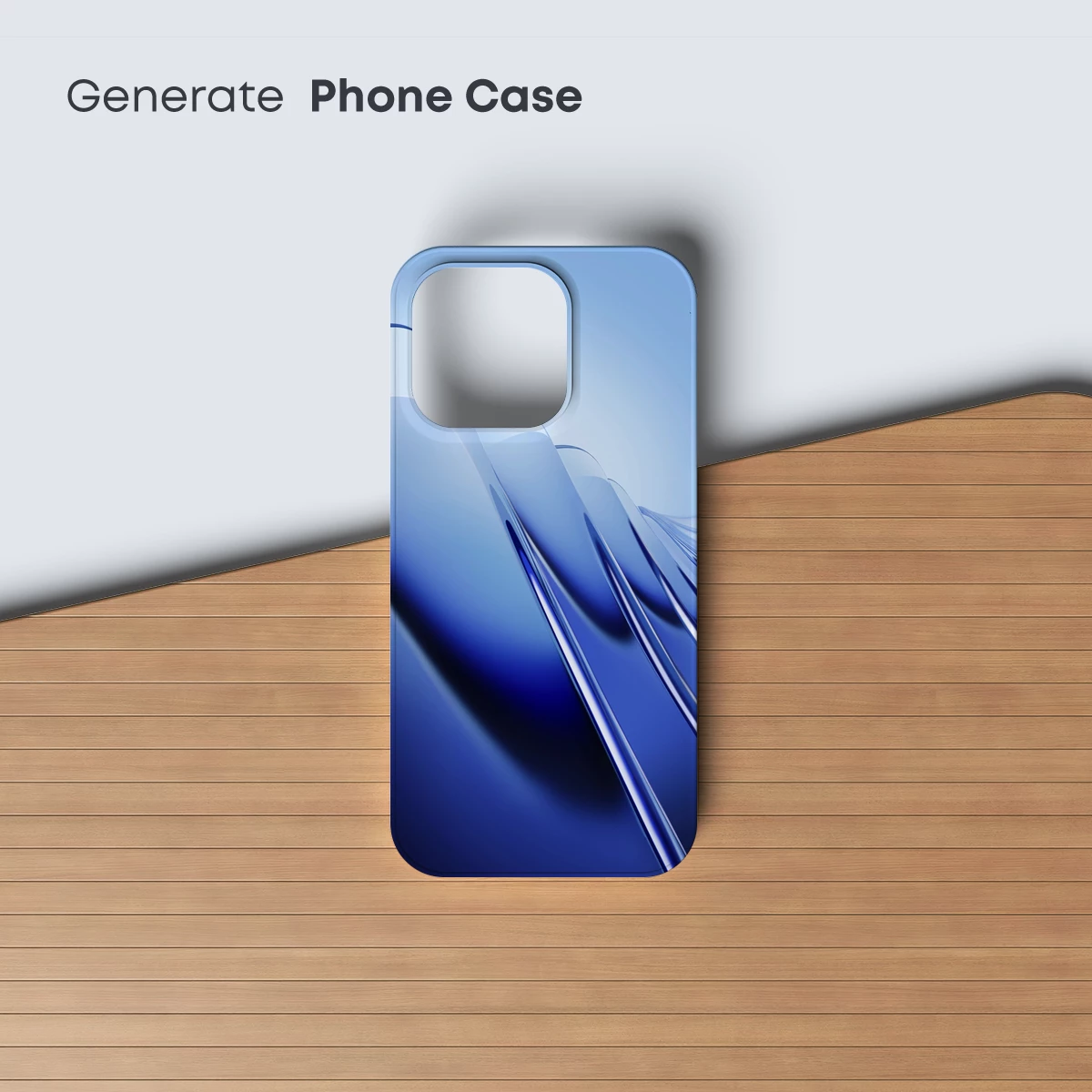 Blue Gradient Elegance: Abstract Flow Lines - Image 3