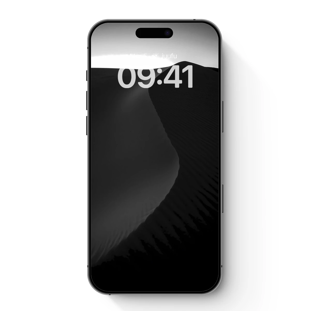 Desert Shadows: Monochrome Dunes