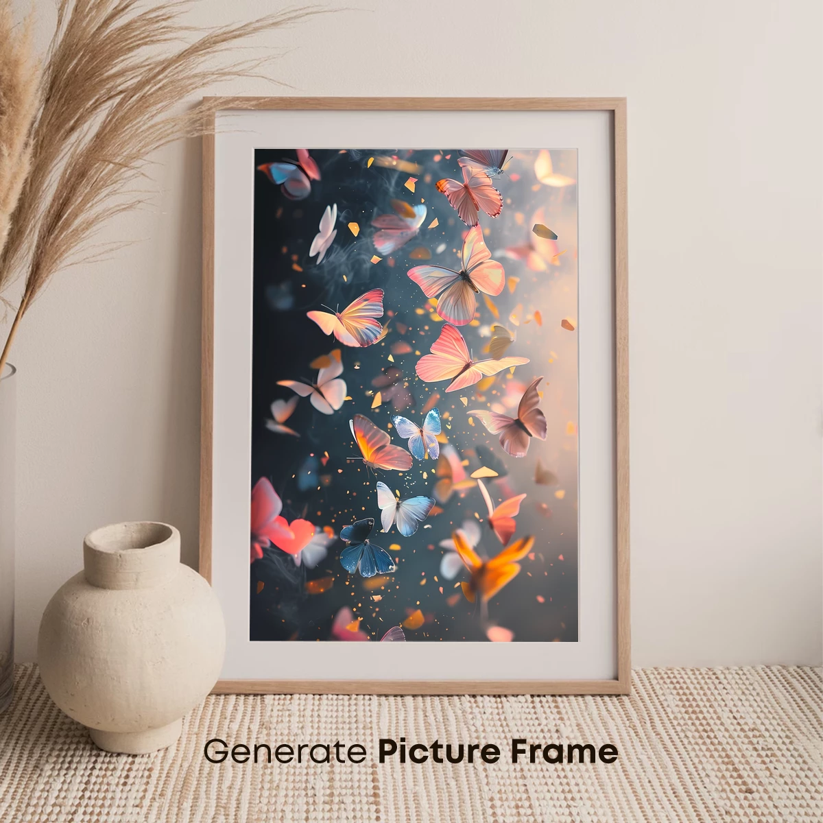 Butterfly Symphony in Pastel Dreams - Image 7