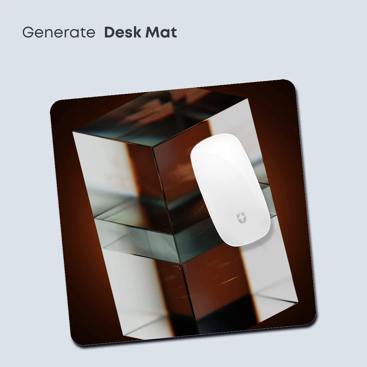 Crystal Cube Reflections: A Study in Light and Geometry - Image 4