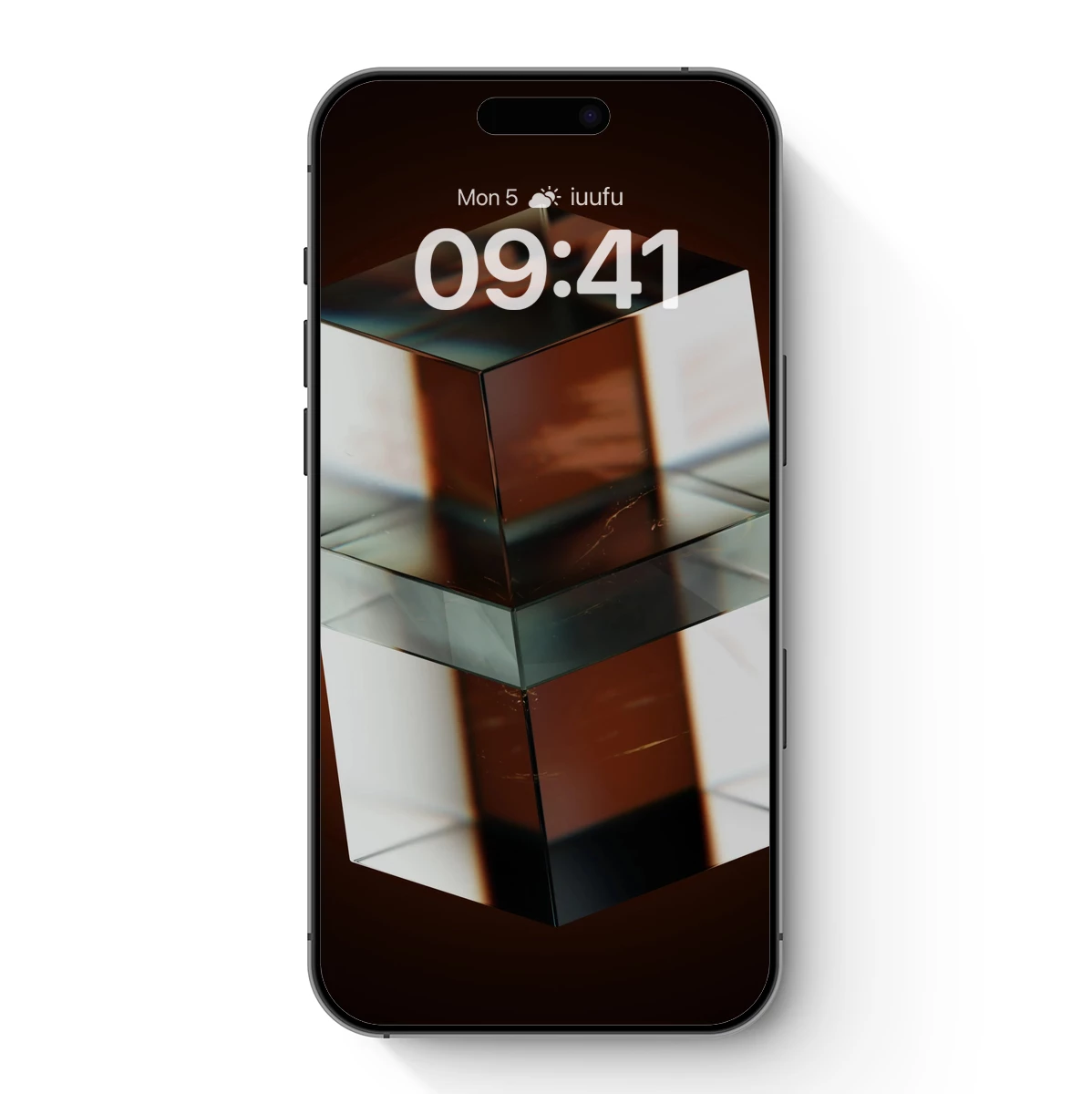 Crystal Cube Reflections: A Study in Light and Geometry