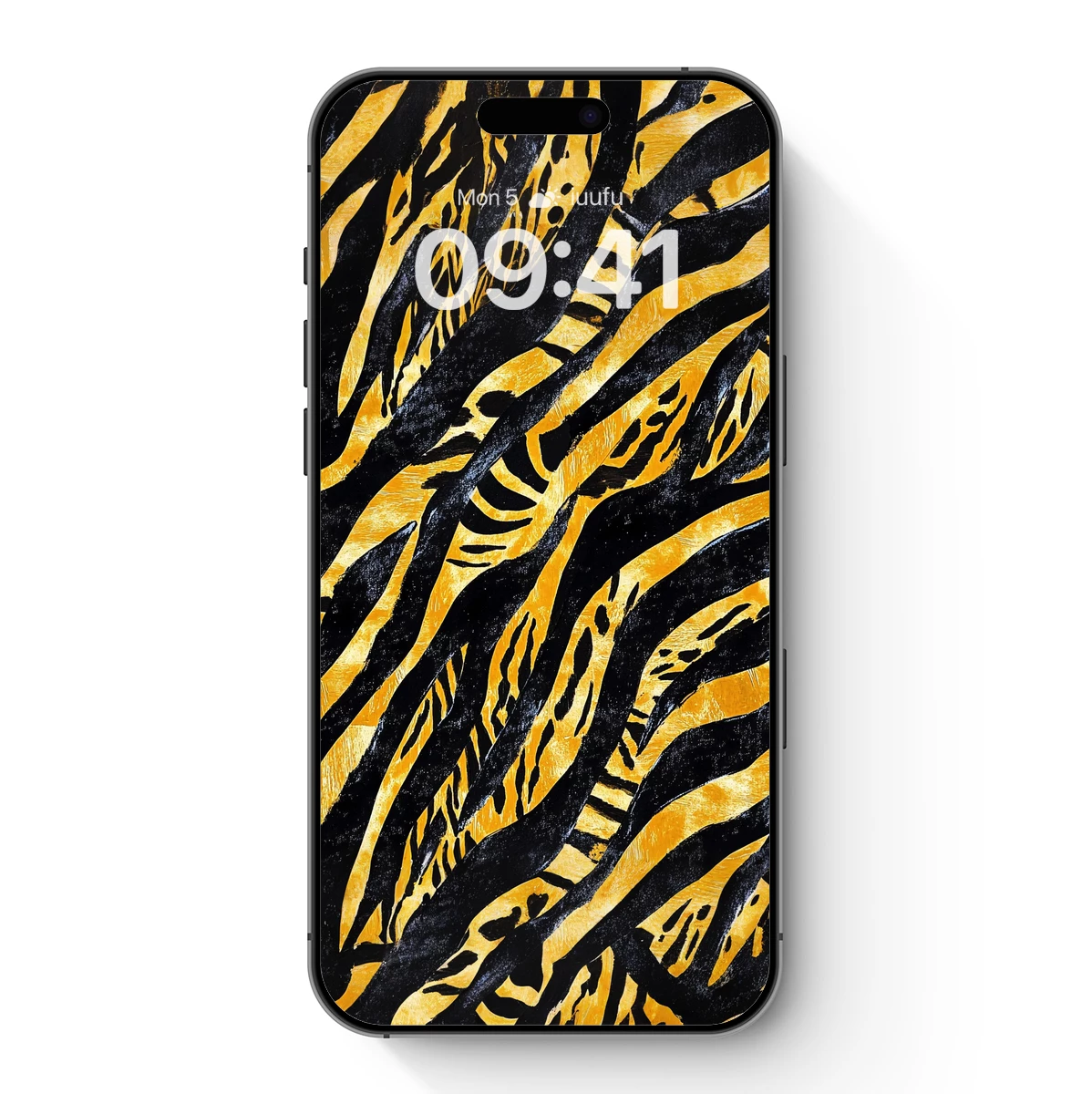 Bold Tiger Stripes: Abstract Jungle Art