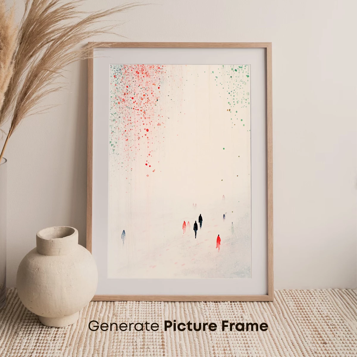 Ethereal Wanderers: A Symphony of Dots and Silence - Image 7