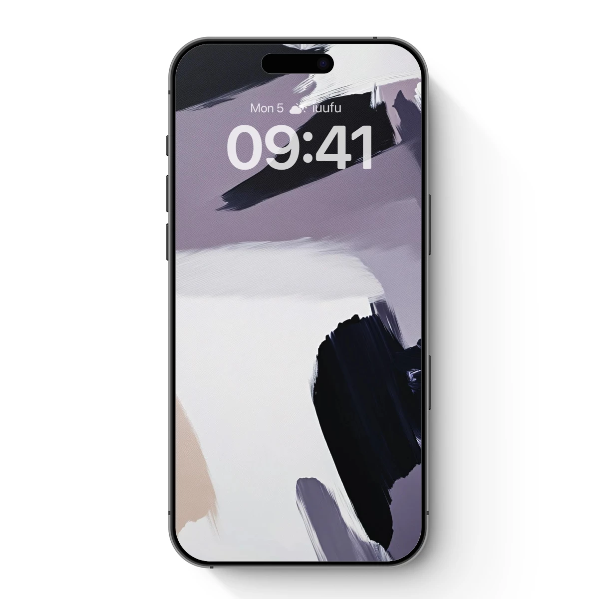 Abstract Brushstroke Symphony: Modern Art Elegance