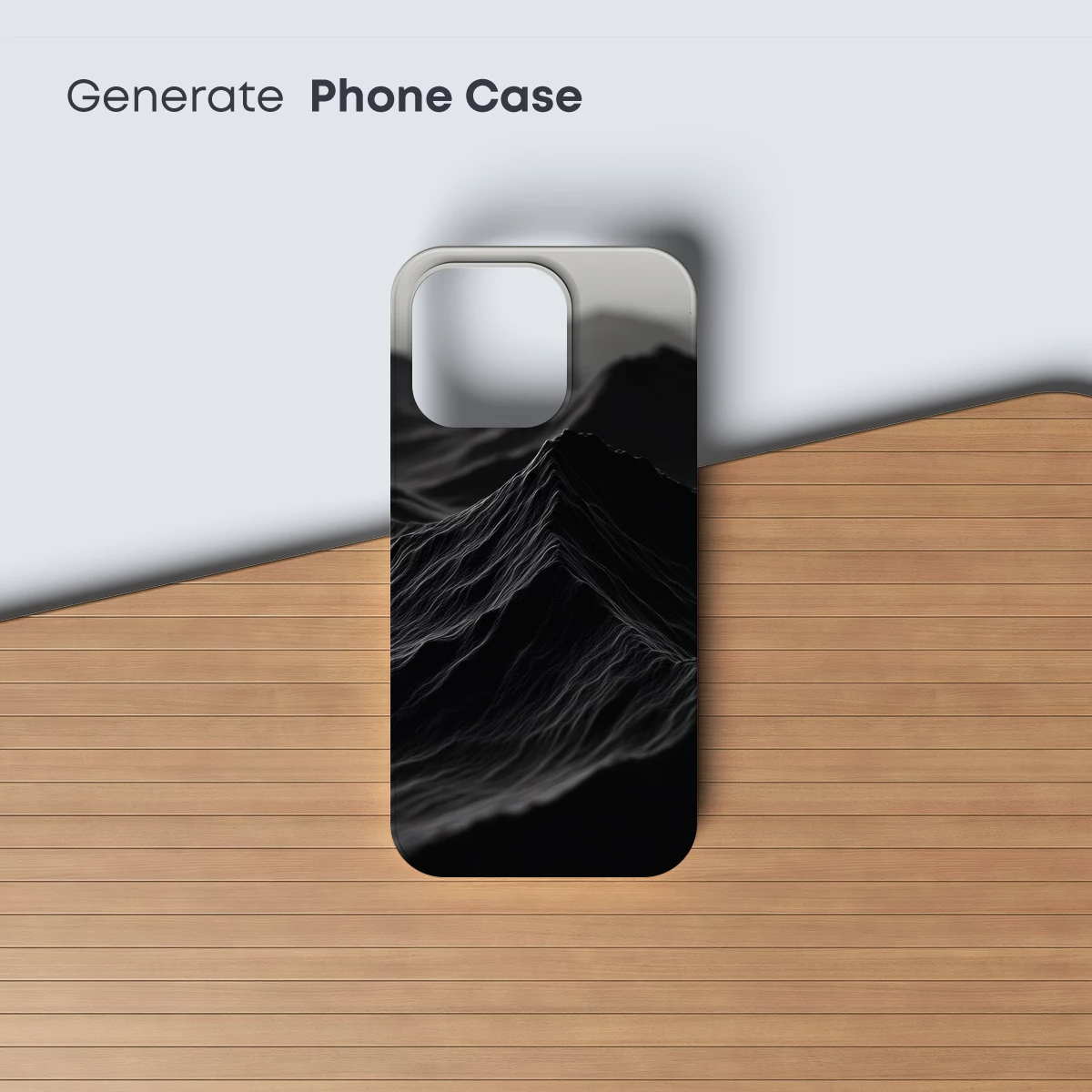 Ethereal Midnight Peaks: A Monochrome Mountain Odyssey - Image 3