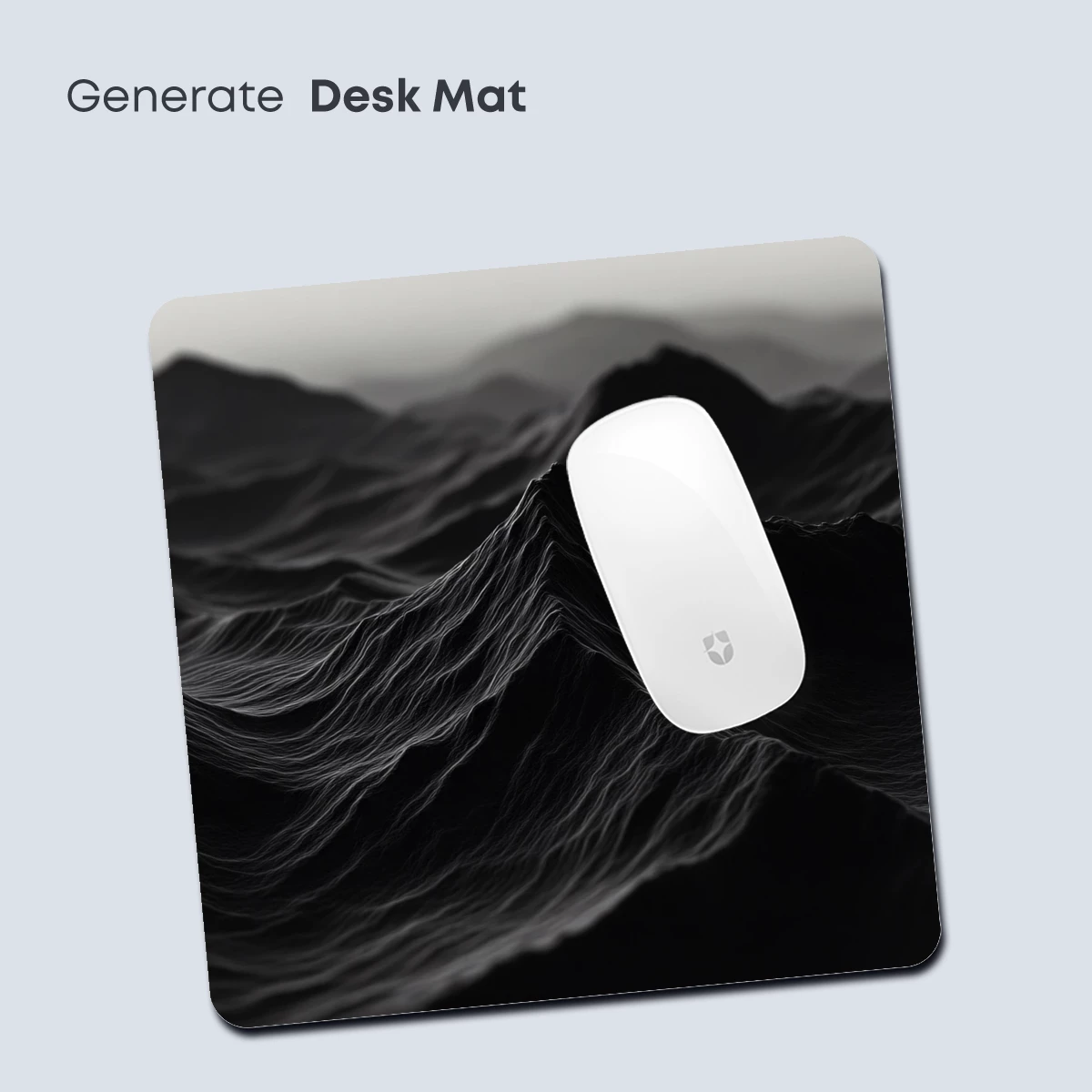 Ethereal Midnight Peaks: A Monochrome Mountain Odyssey - Image 4