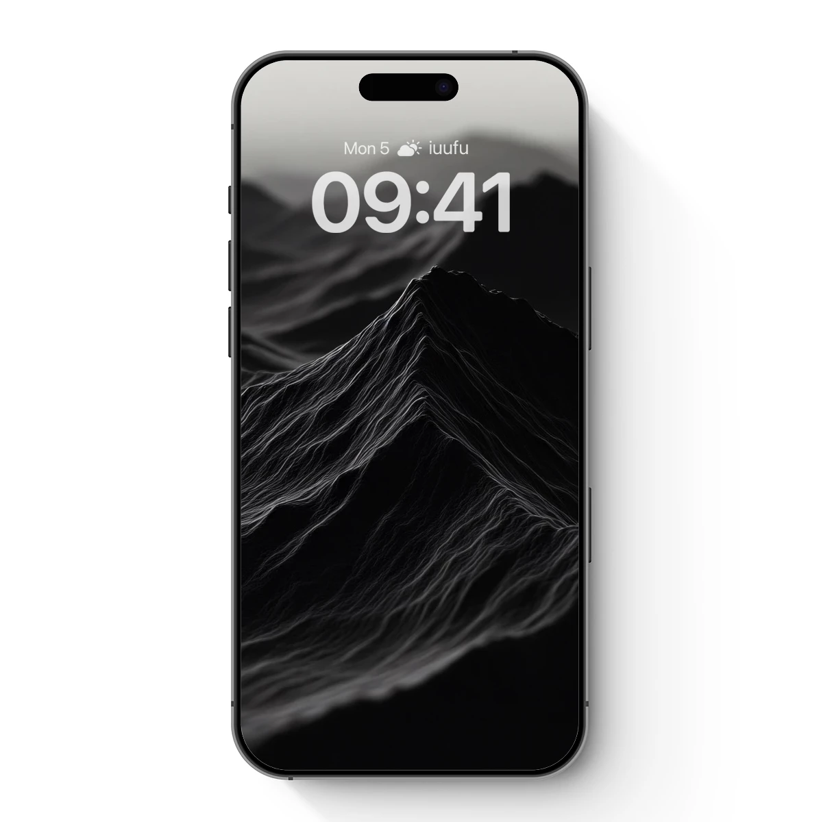 Ethereal Midnight Peaks: A Monochrome Mountain Odyssey