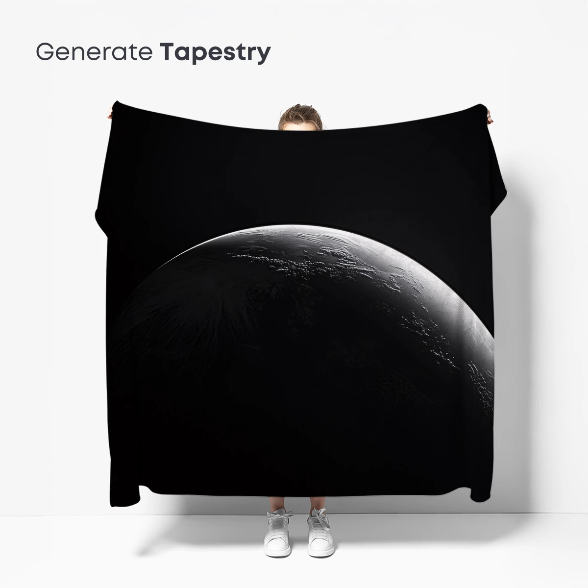 Eclipse of Solitude: Celestial Half-Lit Sphere - Image 5