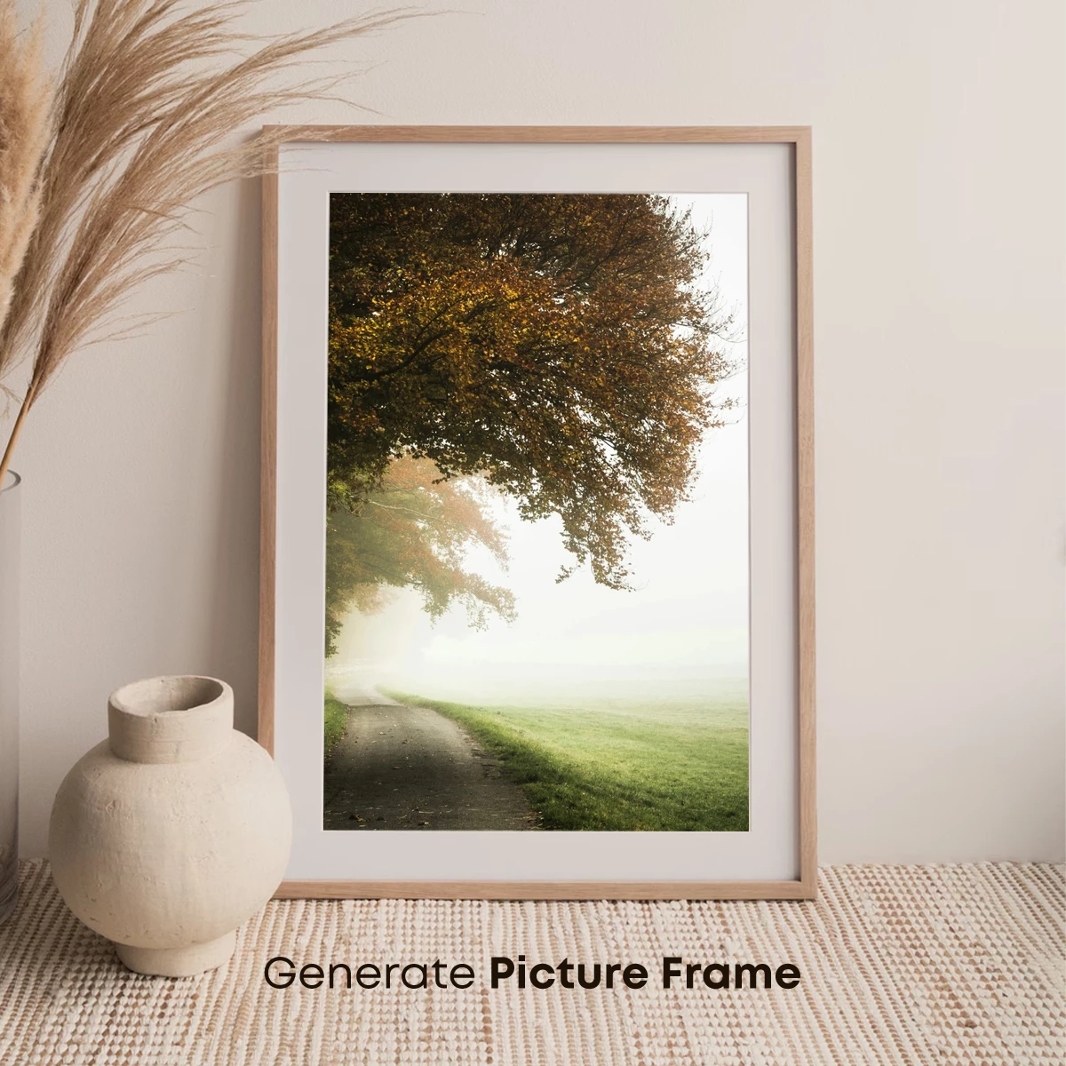 Autumn Mist Pathway - Image 7
