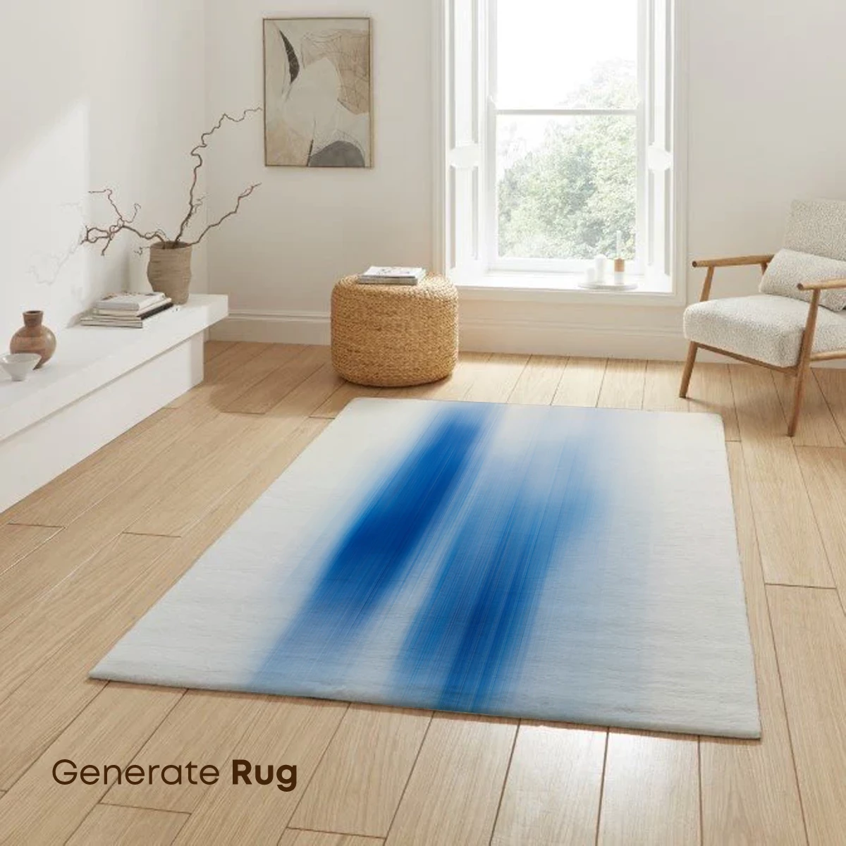 Blurred Blue Figures: A Dance of Shadows - Image 6