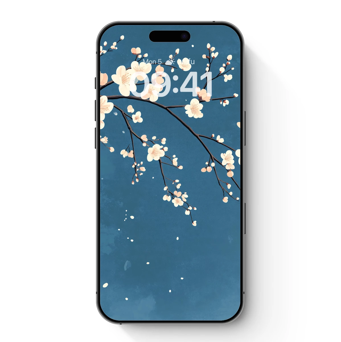 Blossom Whisper: Ethereal Cherry Branches in Twilight