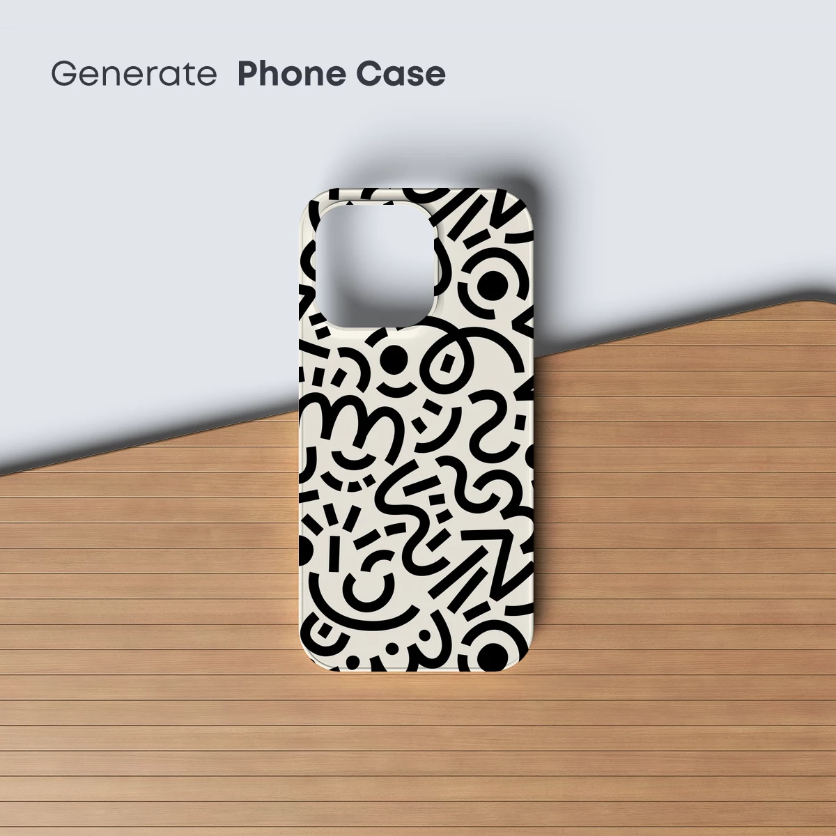 Abstract Black Curves: A Dance of Lines and Dots - Image 3