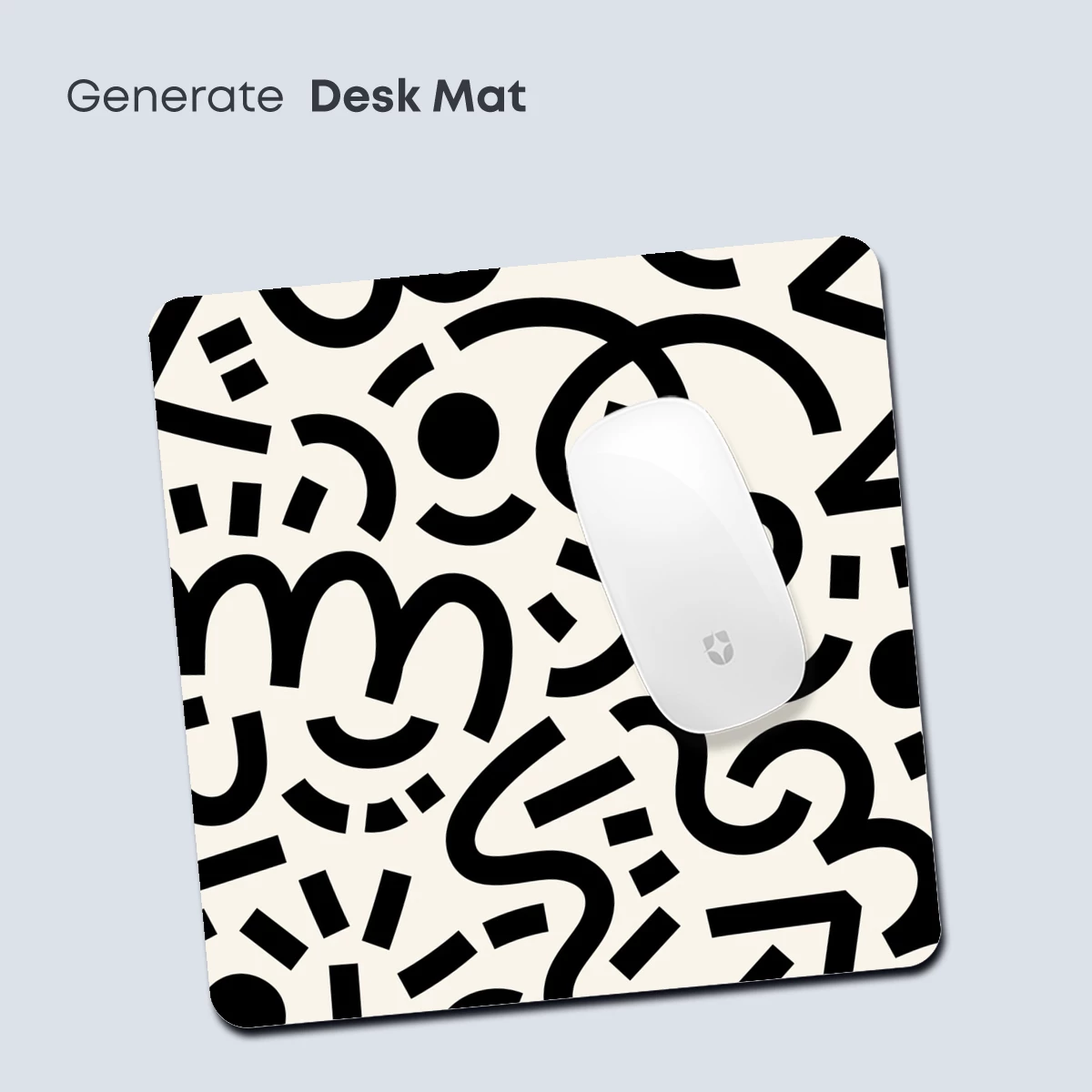 Abstract Black Curves: A Dance of Lines and Dots - Image 4