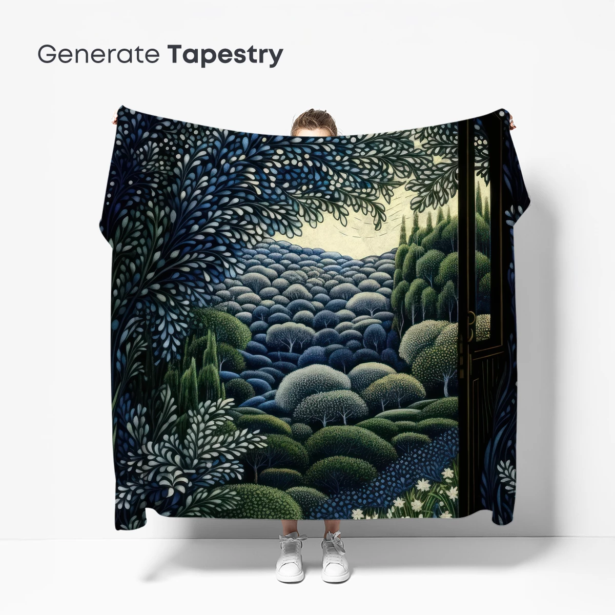 Enchanted Forest Doorway: A Surreal Landscape Odyssey - Image 5