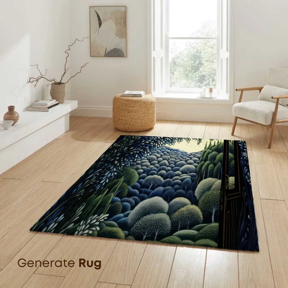 Enchanted Forest Doorway: A Surreal Landscape Odyssey - Image 6